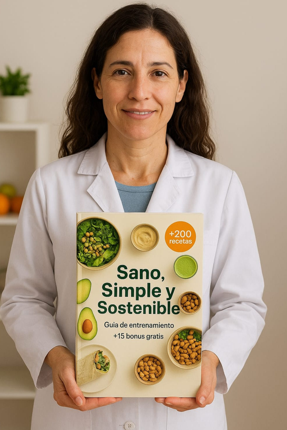 + 200 Recetas saludables RICAS, SACIANTES, COMPLETAS! Además 18 bonus de REGALO!